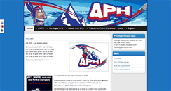 Desktop Screenshot of aph-hockey.com