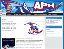 Tablet Screenshot of aph-hockey.com